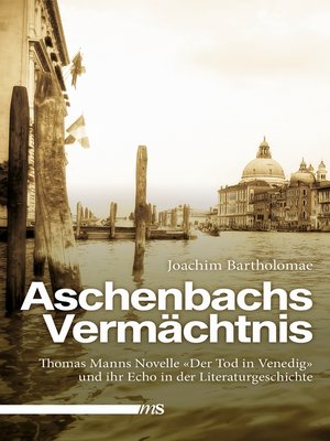 cover image of Aschenbachs Vermächtnis